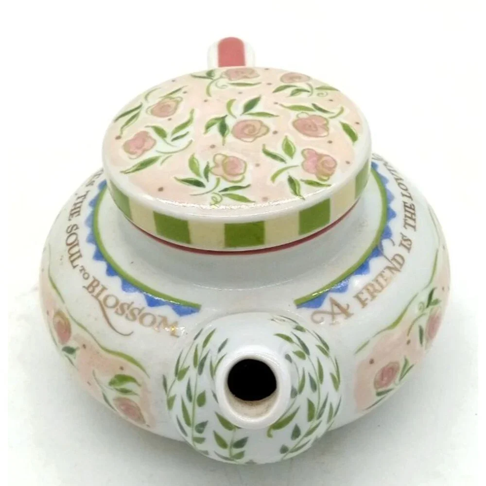 Flora Bella Andrea by Sadek A Friend is the Loving Gardener Single Serve Tea Pot